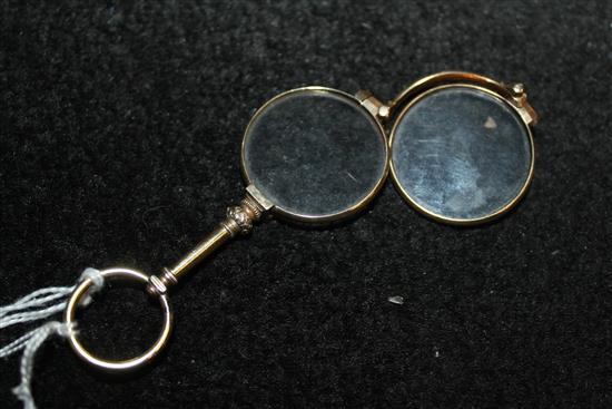 Pair of Dolland pince nez